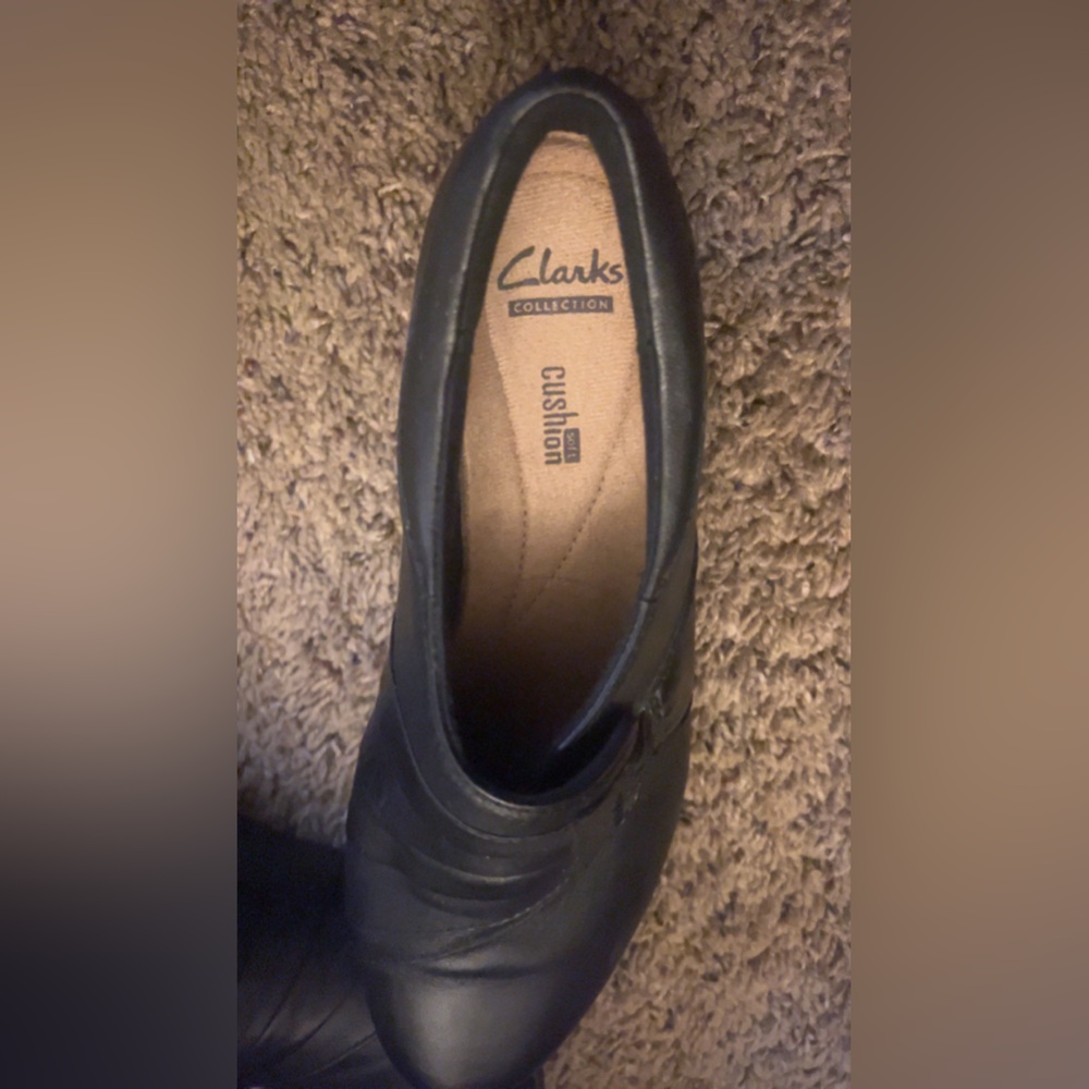 Clarks Collection Leather Slip On Loafers - image 5